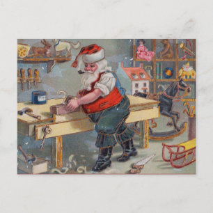 Carte postale de Noël vintage