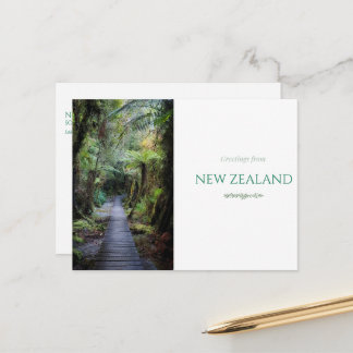 Carte postale de Nouvelle-Zélande 