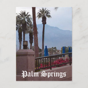 Carte postale de Palm Springs Californie