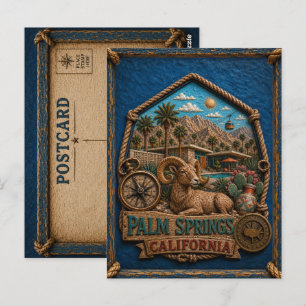 Carte postale de Palm Springs Californie Voyage Vi
