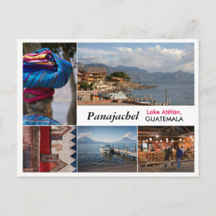 Carte postale de Panajachel, Guatemala