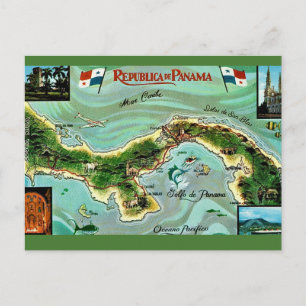 Carte postale de Panama