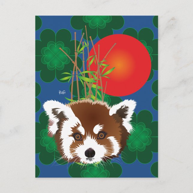 Carte postale de Panda (Devant)