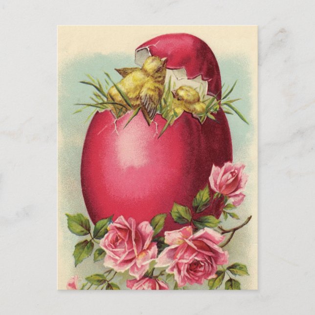 Carte postale de Pâques (Devant)