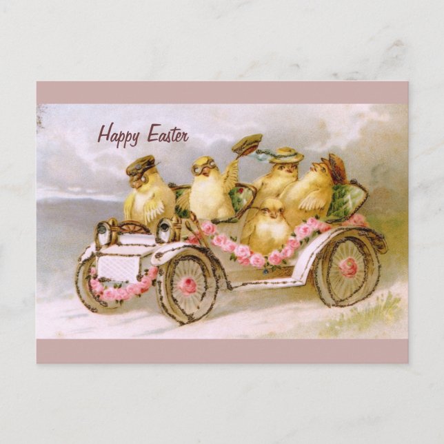 Carte postale de Pâques CC0049 (Devant)