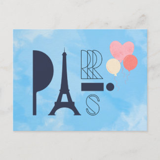 Carte postale de Paris