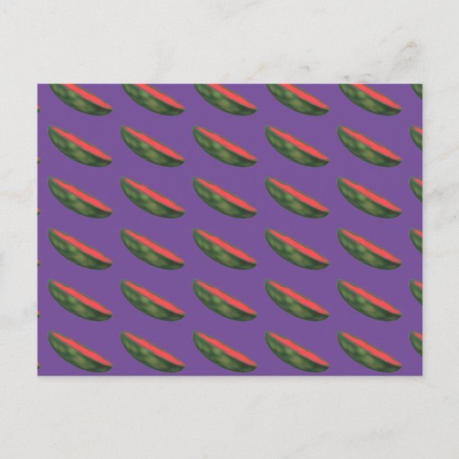 Carte postale de pastèque (Devant)