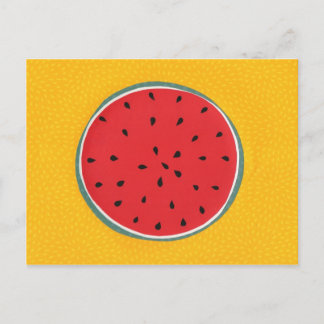Carte postale de pastèque japonaise