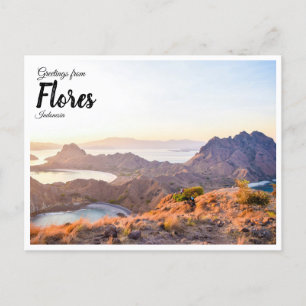 Carte postale de paysage - Padar Island, Flores, I
