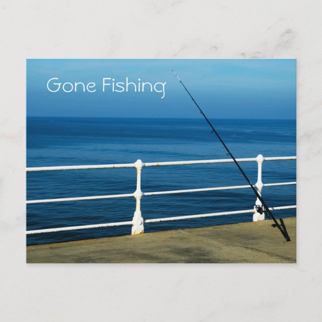 Carte postale de pêche (Devant)
