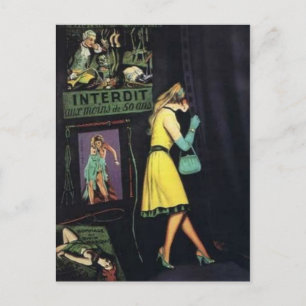 Carte postale de peinture classique