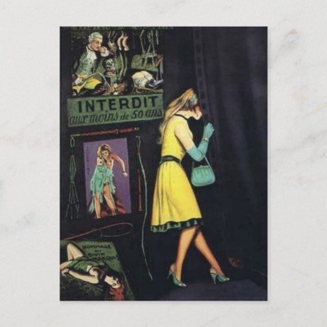 Carte postale de peinture classique (Devant)