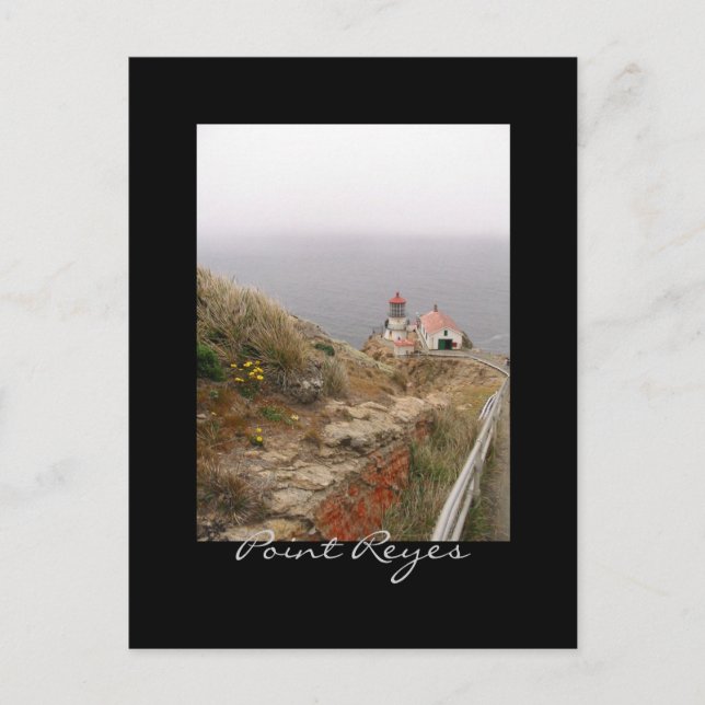 Carte postale de phare de Reyes de point (Devant)