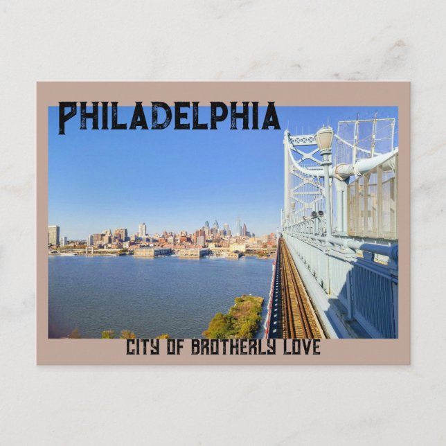 Carte postale de Philadelphie (Devant)