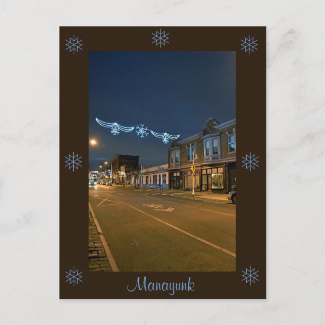 Carte postale de Philadelphie - Main Street Manayu (Devant)