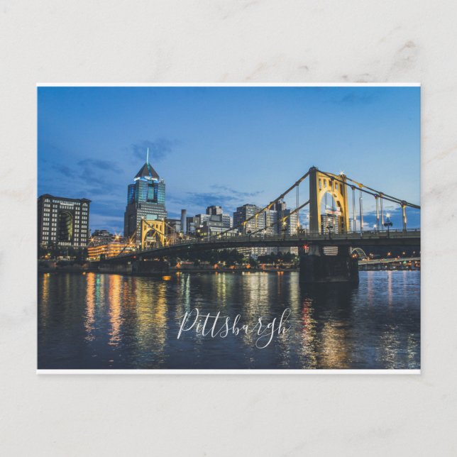 Carte postale de Pittsburgh (Devant)