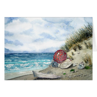 Carte postale de plage