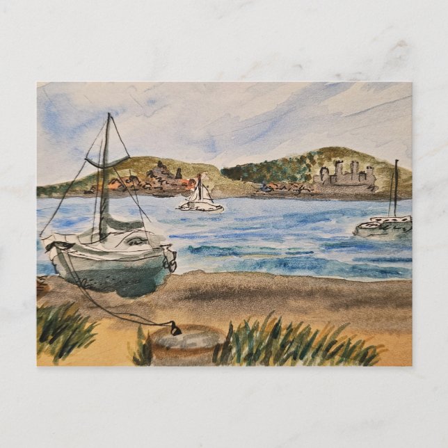 Carte postale de plage (Devant)