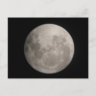 Carte postale de pleine lune