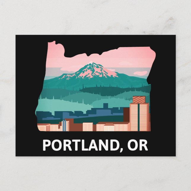 Carte postale de Portland (Devant)