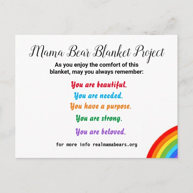 Carte postale de projet ouverte MB (Devant)