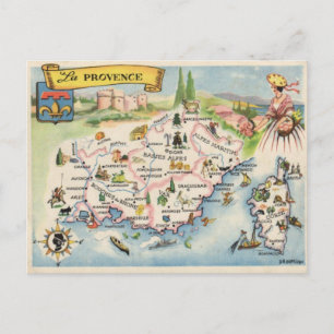 Carte postale de Provence France