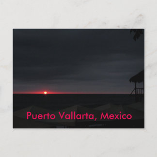 carte postale de Puerto Vallarta, Mexique