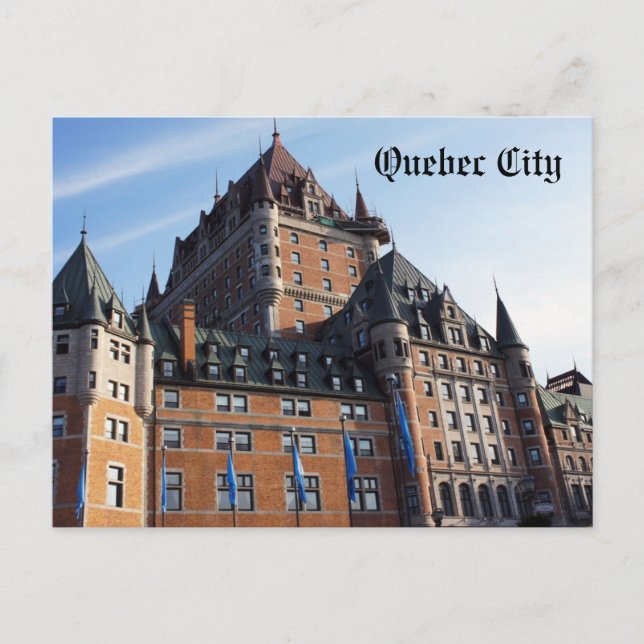 Carte postale de Québec (Devant)
