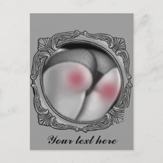 Carte postale de réflexion de spanage
