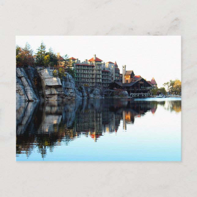 Carte postale de réflexion Mountain House (Devant)