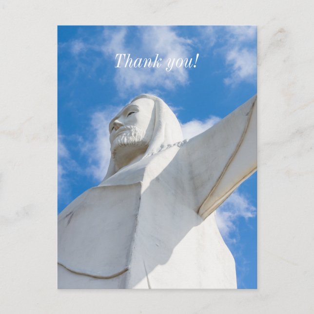 Carte postale de remerciement (Devant)
