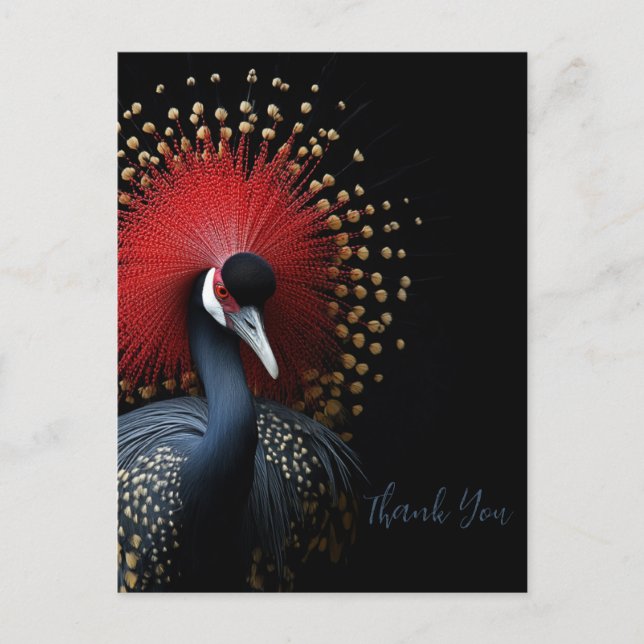 Carte postale de remerciement (Devant)