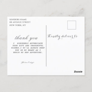 carte postale de remise de diplômes