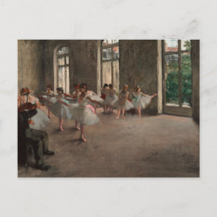 Carte postale de Répétition de ballet par Edgar De