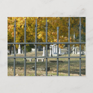 Carte postale de repos éternel