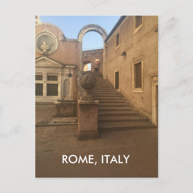 Carte postale de Rome (Devant)