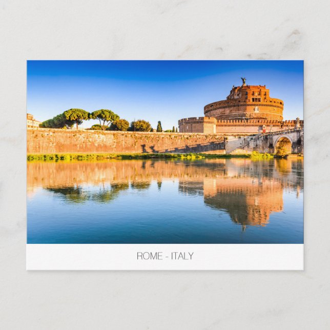 Carte postale de Rome d'Italie (Devant)