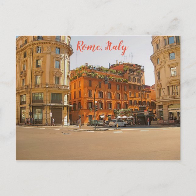 Carte postale de Rome Italie (Devant)