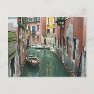 Carte postale de route de Venise