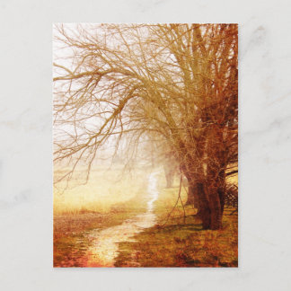 Carte postale de ruelle de pays