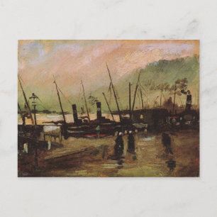 Carte Postale De Ruijterkade à Amsterdam, Vincent van Gogh