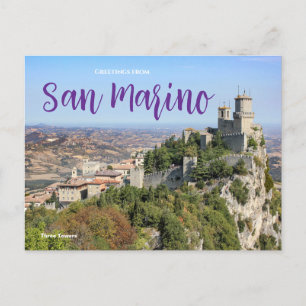 Carte postale de Saint-Marin