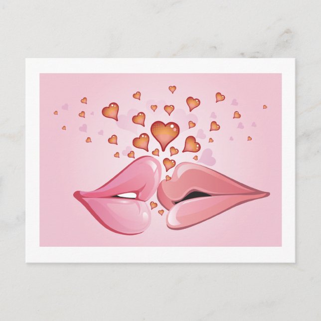 Carte postale de Saint-Valentin (Devant)