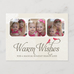CARTE POSTALE DE SALUTATION DE PHOTO : : chauffez