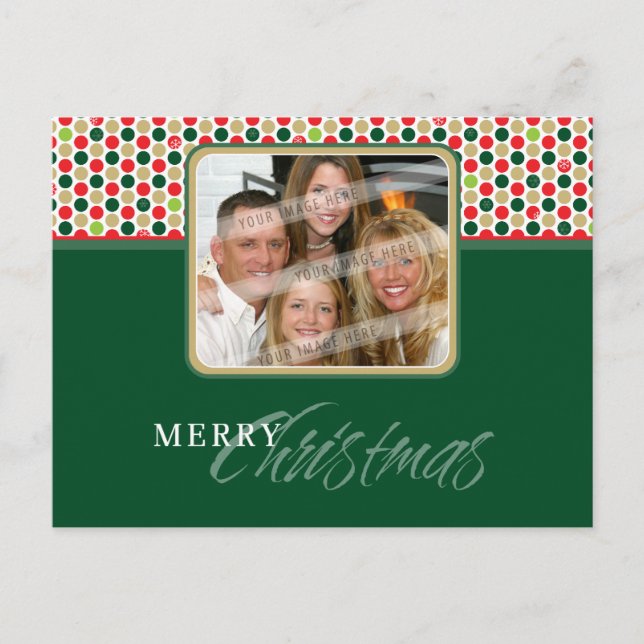 CARTE POSTALE DE SALUTATION DE PHOTO : : flocon de (Devant)