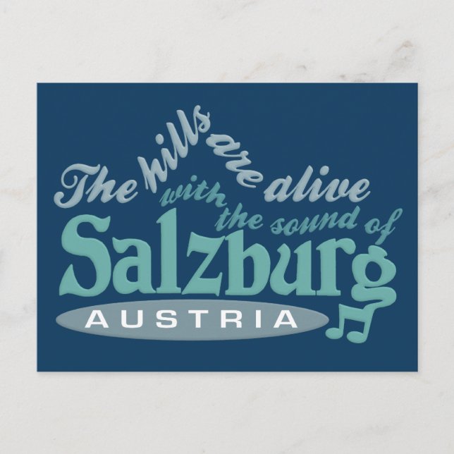 Carte postale de Salzbourg (Devant)