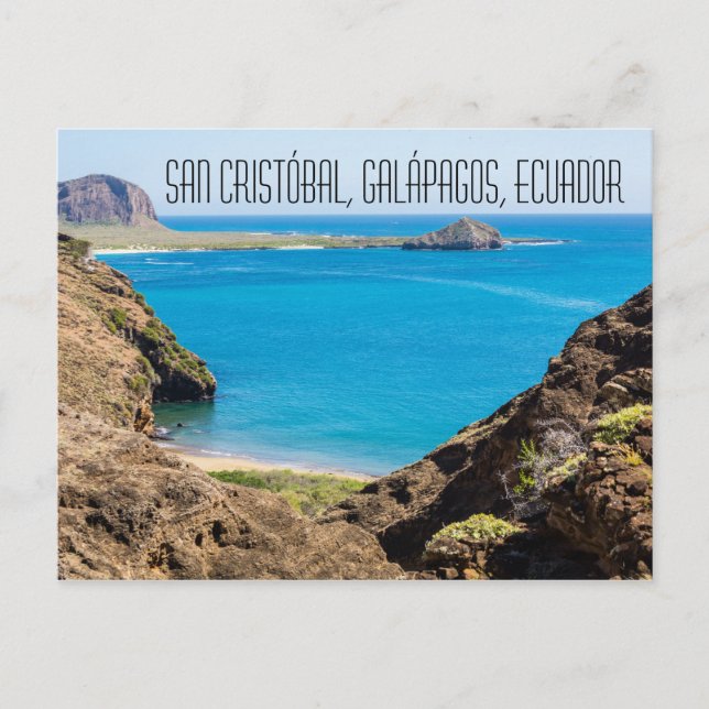 Carte postale de San Cristóbal Islas Galápagos Équ (Devant)