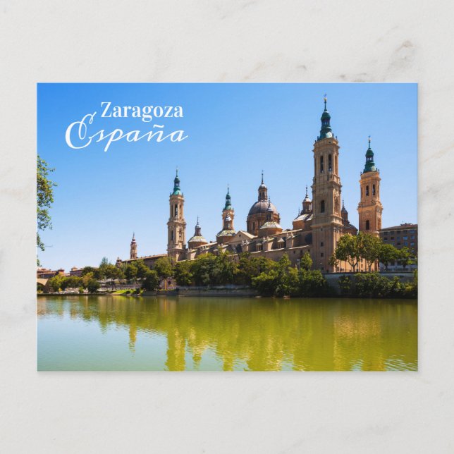 Carte postale de Saragosse Espagne (Devant)
