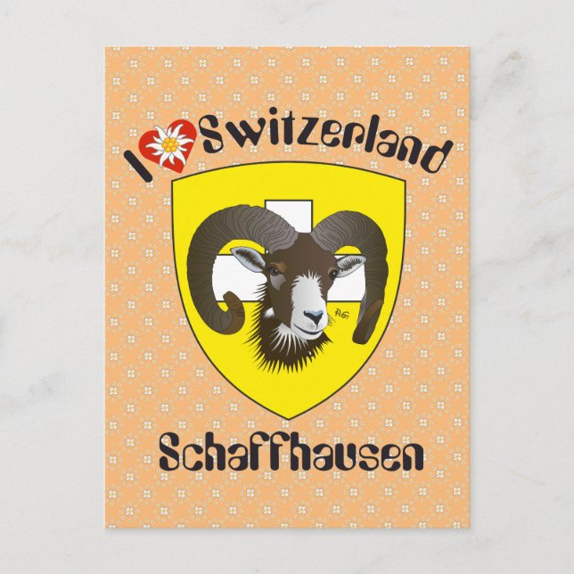 Carte postale de Schaffhouse (Devant)