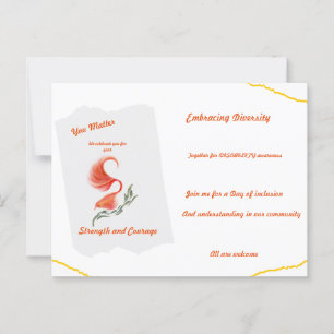 Carte postale de sensibilisation